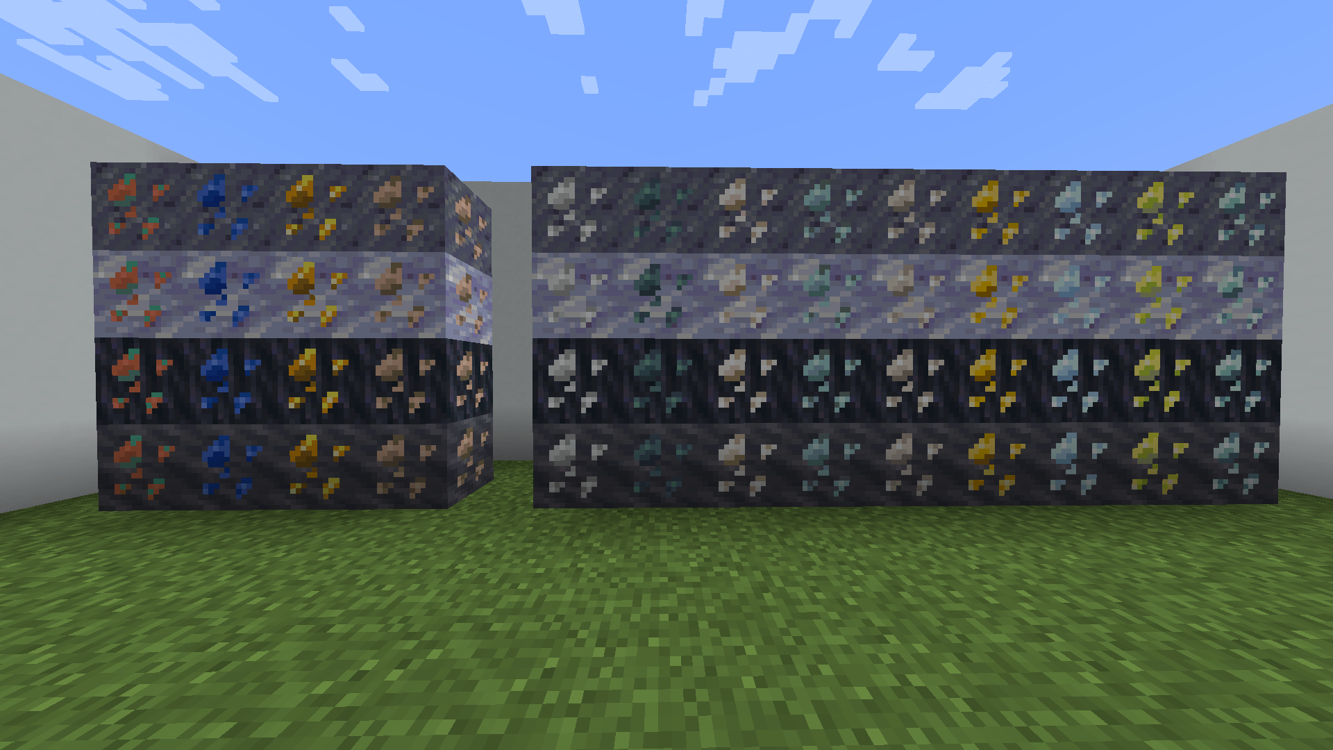 Vanilla Left - AllTheOres Right