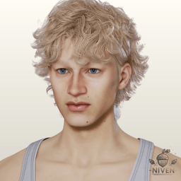 Niven Hair 70 - Illya Hair (Males)