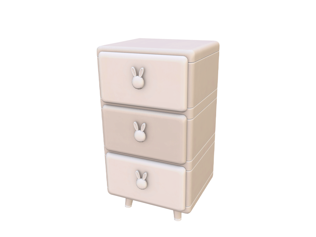 Comiko - Kids Bunny Bedroom Dresser v1 - Gallery - The Sims 4 Build ...