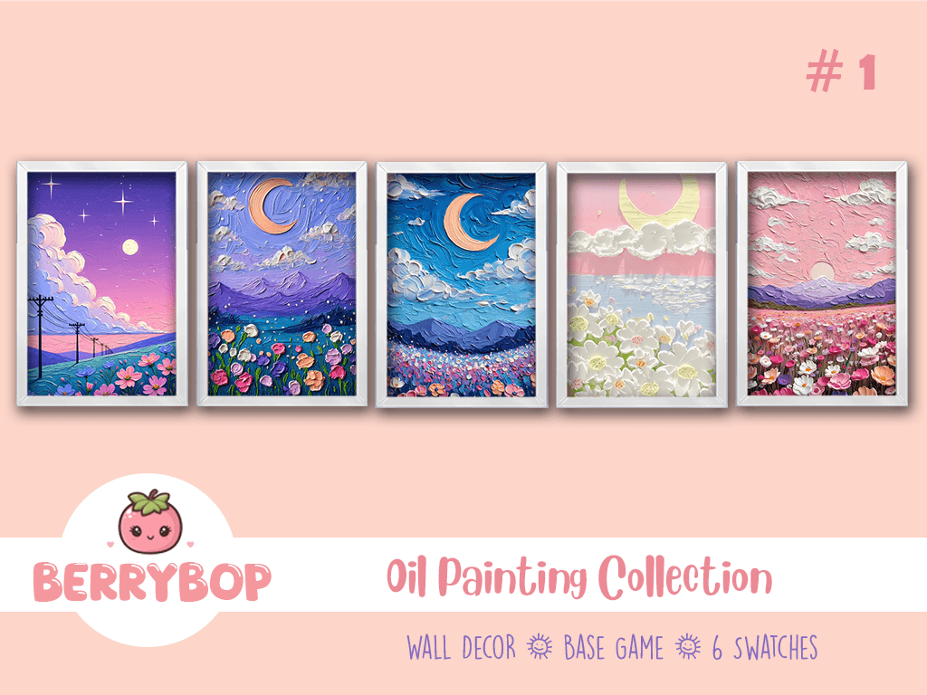 Oil Painting Swatches