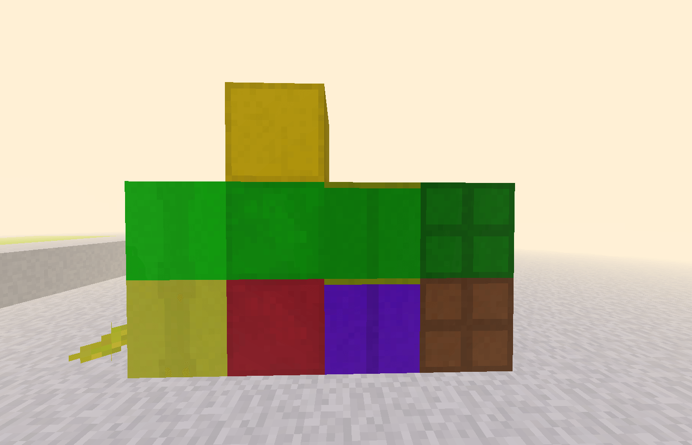 Thumbnail (In Order) Banana, Apple, Eggplant, Cocoa