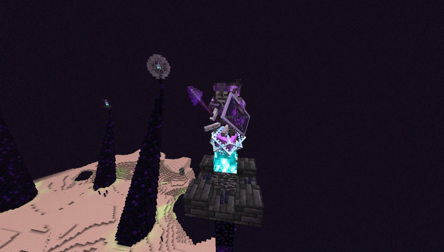 A protector guarding its crystal