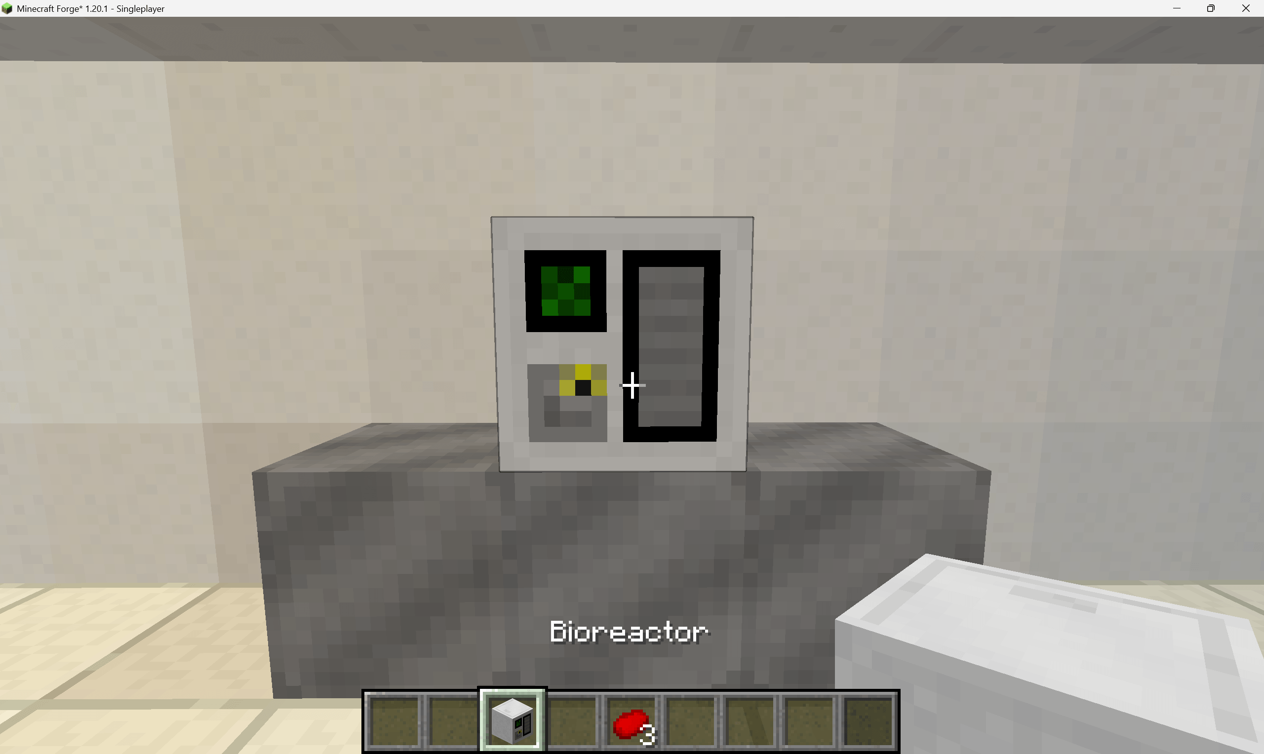 The Bioreactor (WIP) notice the potato/tomato