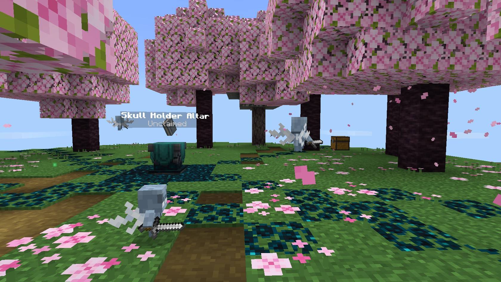 Thumbnail the skull holder is on the floating island , Vexs defend it (becareful)