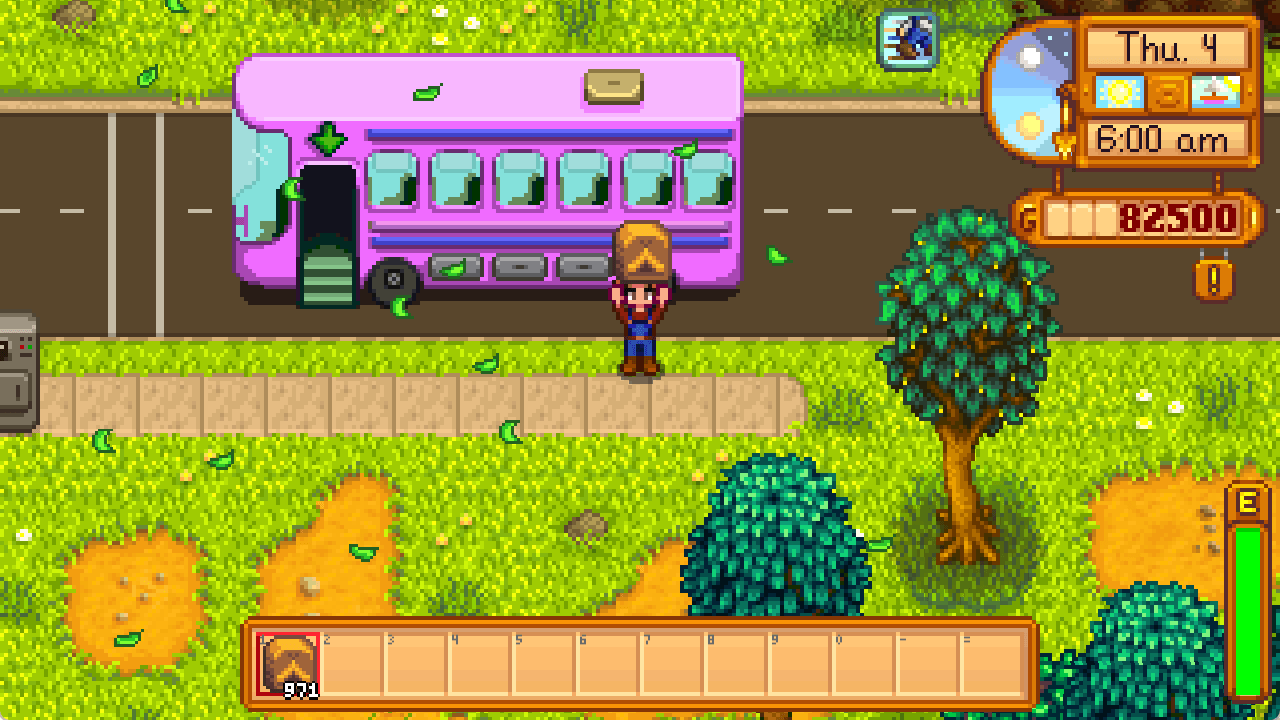 Summer Pink Bus