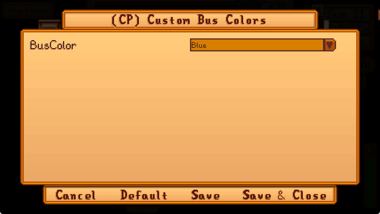 [CP] Custom Bus Colors