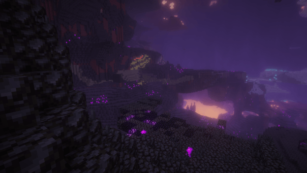 Thumbnail Revamped Nether generation with biomes o plenty and terralith (taken with complementary unbound)