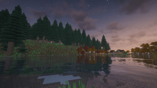 Thumbnail Created by biomes o plenty and terralith, village created by create: dynamic village (taken with complementary reimagined)