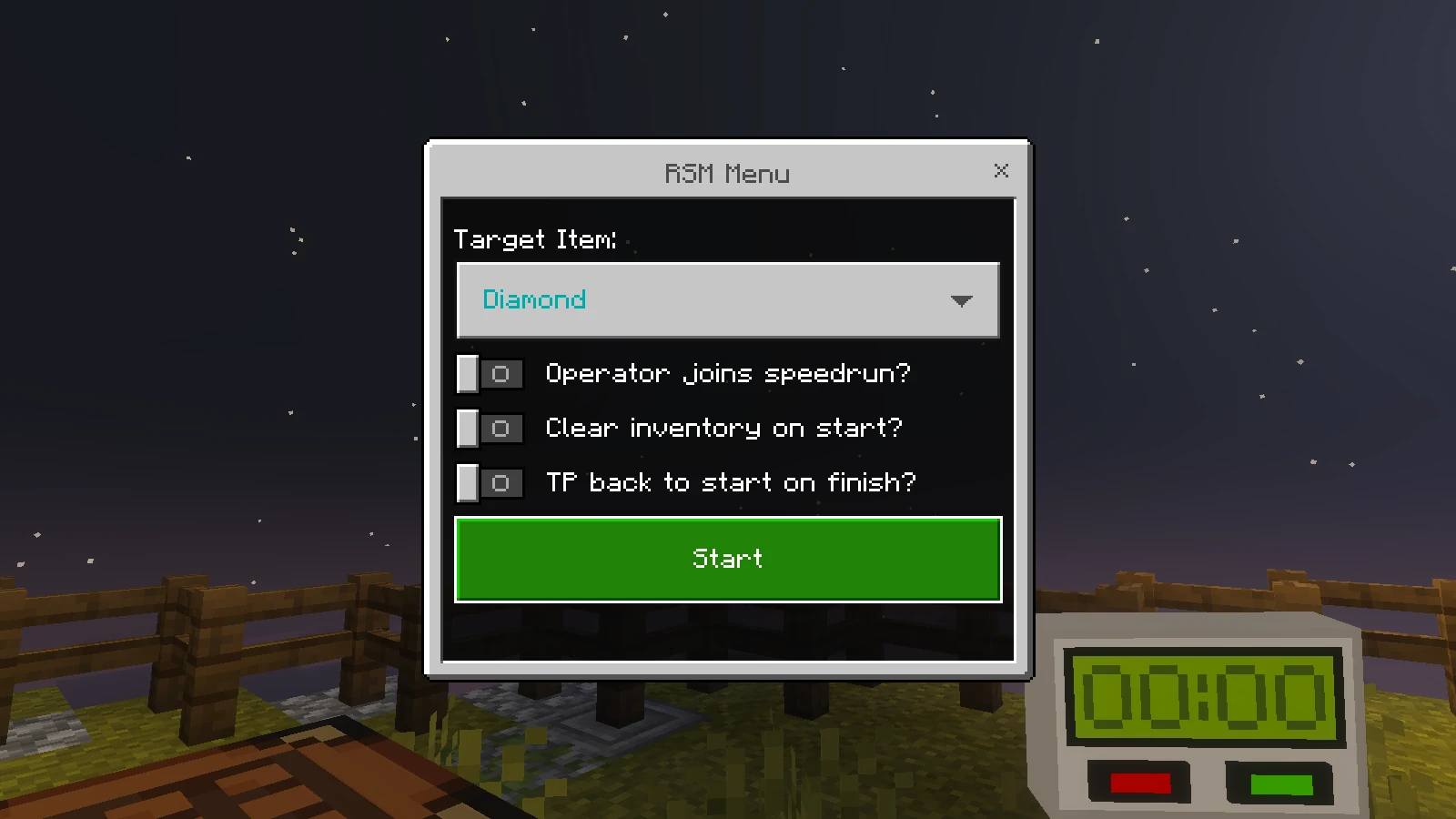 real-speedrun-minigame-ui