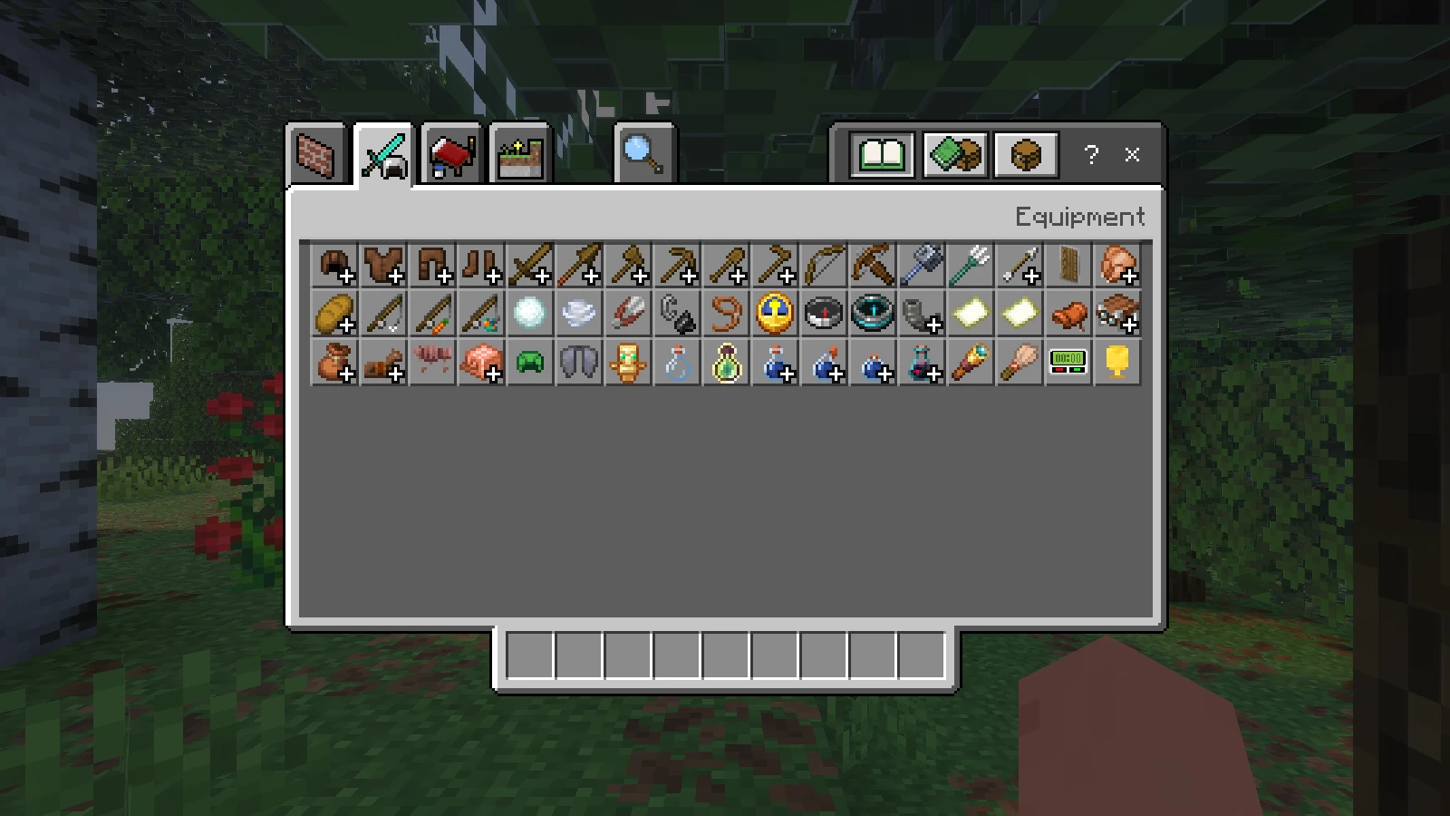 real-speedrun-minigame-creative-inventory