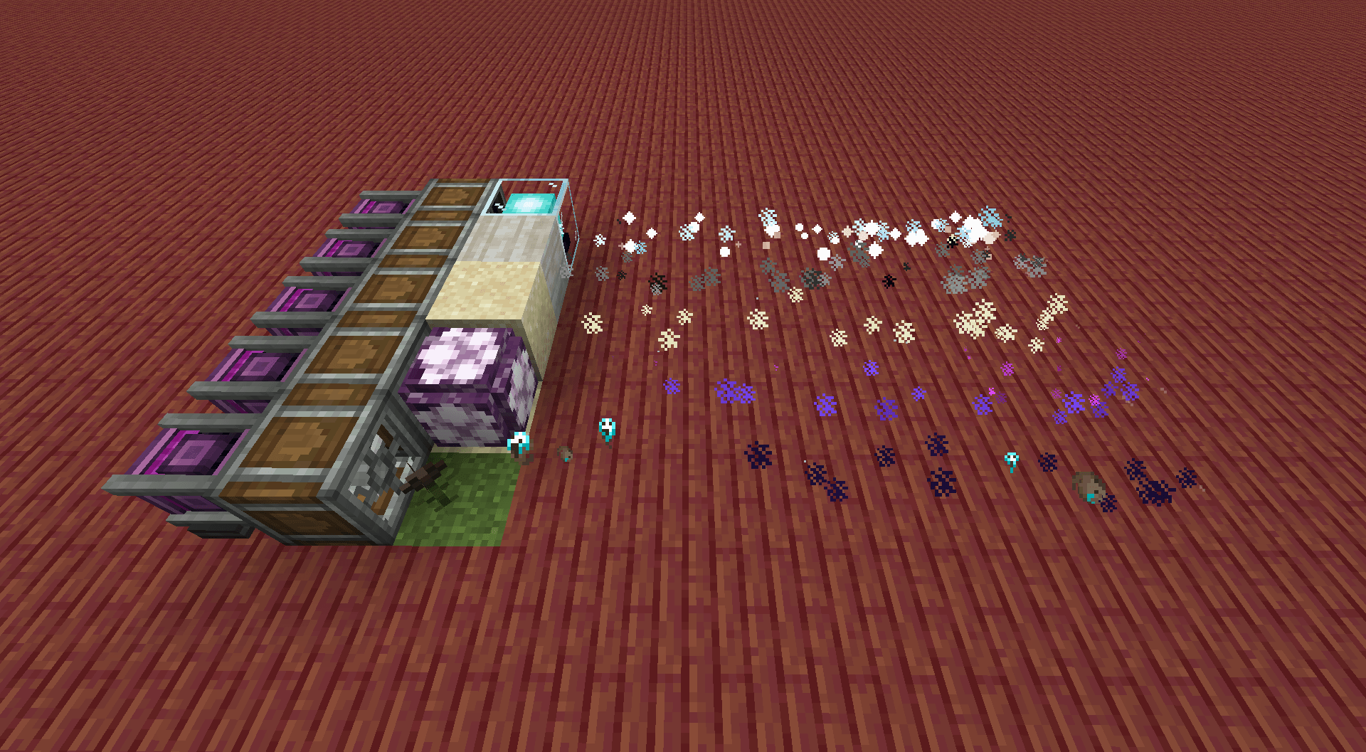 Fan processing setup