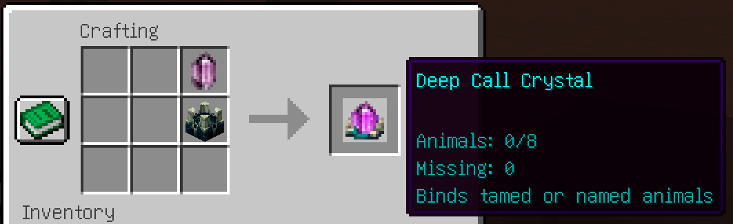 Deep Call Crystal recipe