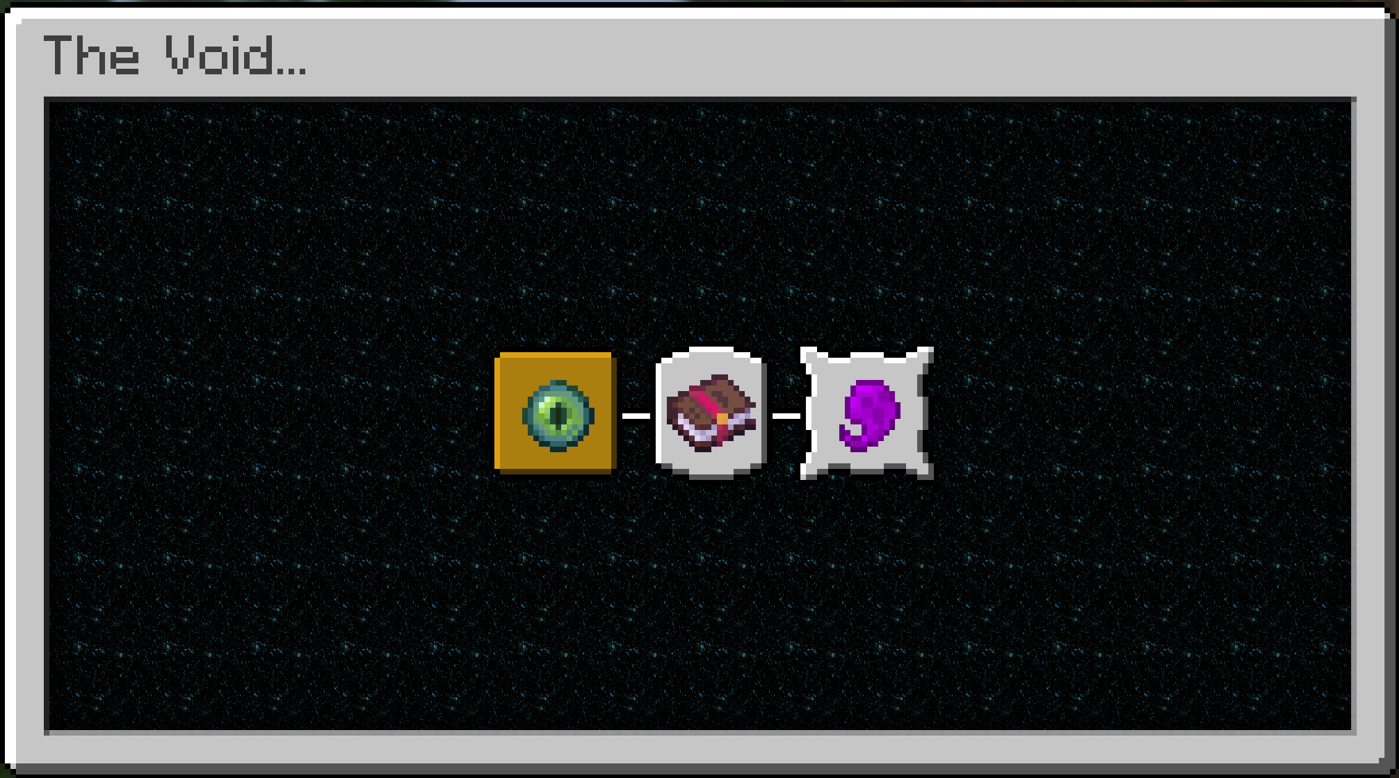 The void advancement tree