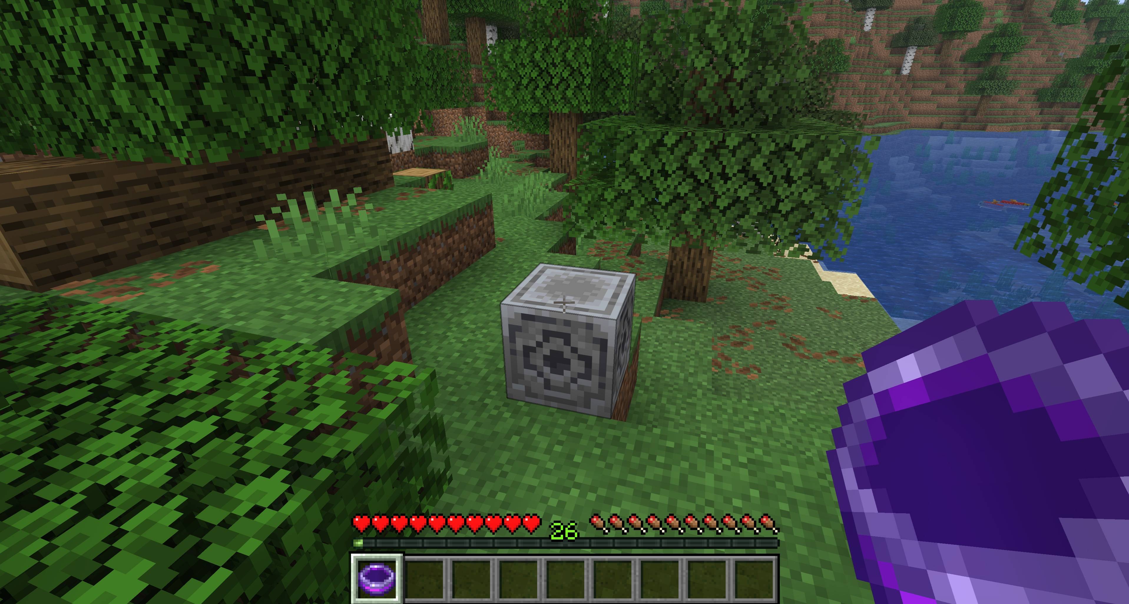 The Void Compass linked to a Lodestone