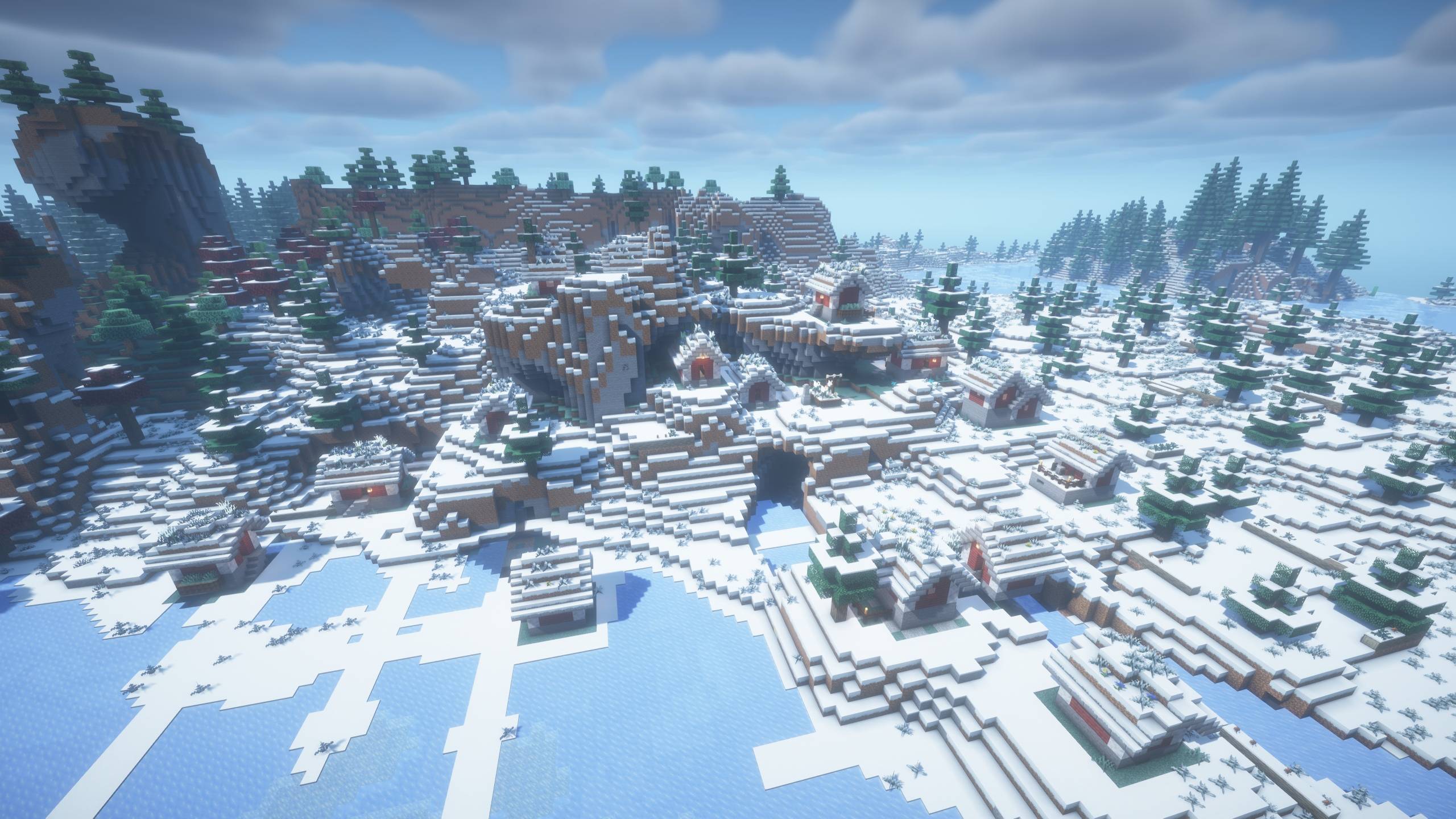 Big Winter Village