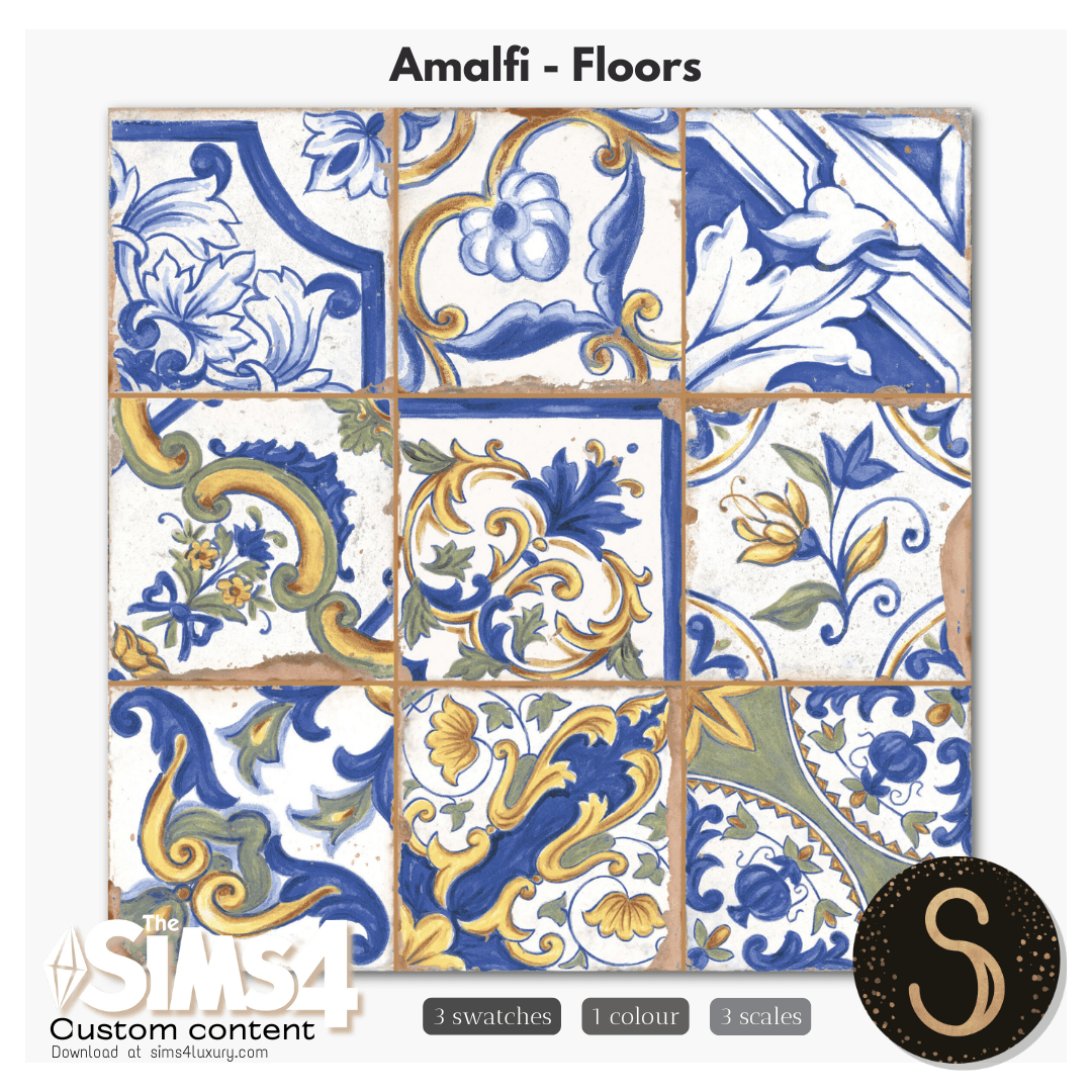 Sims4Luxury - Amalfi - Floors