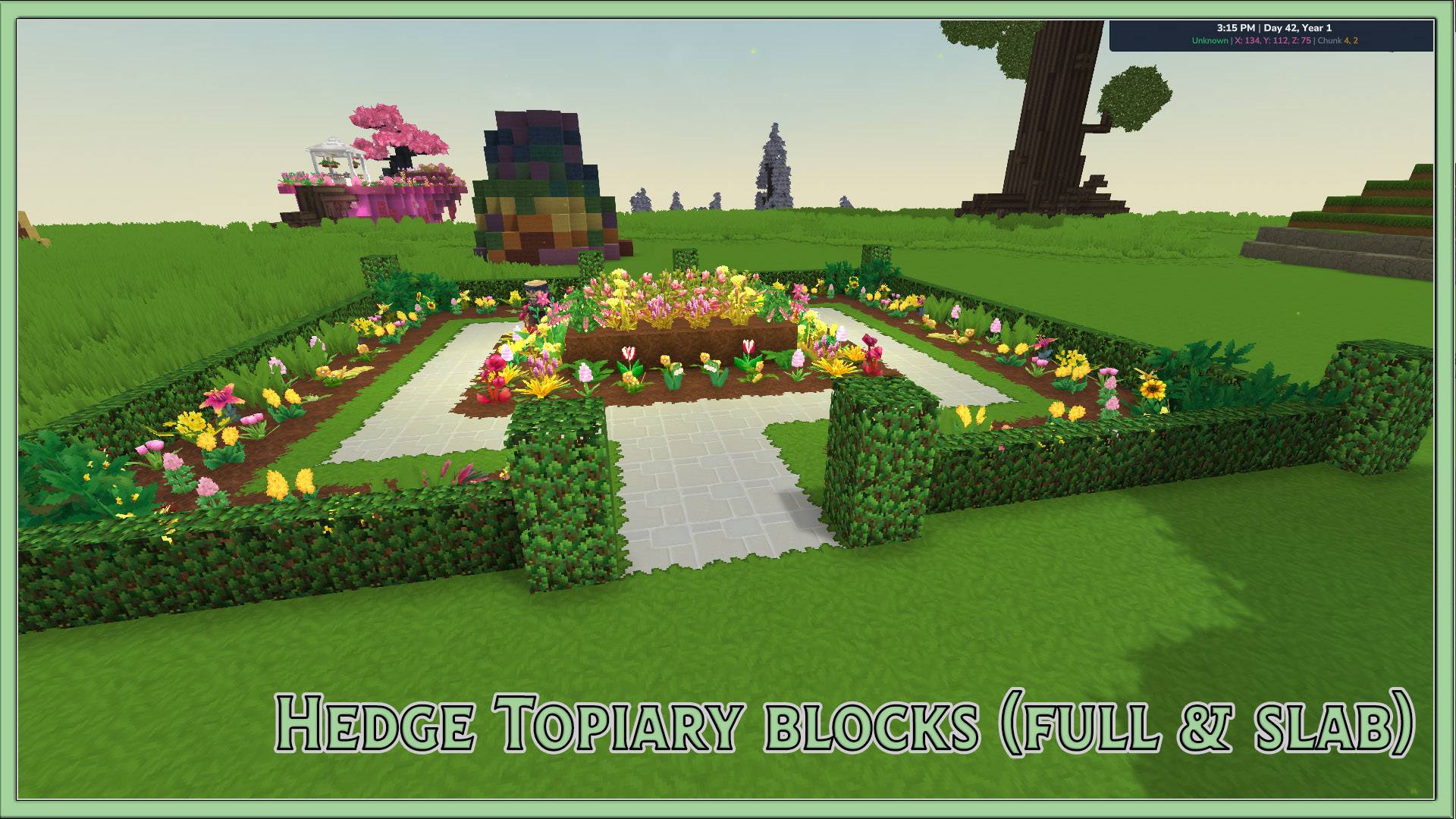 Thumbnail v0.2: Hedge topiaries added