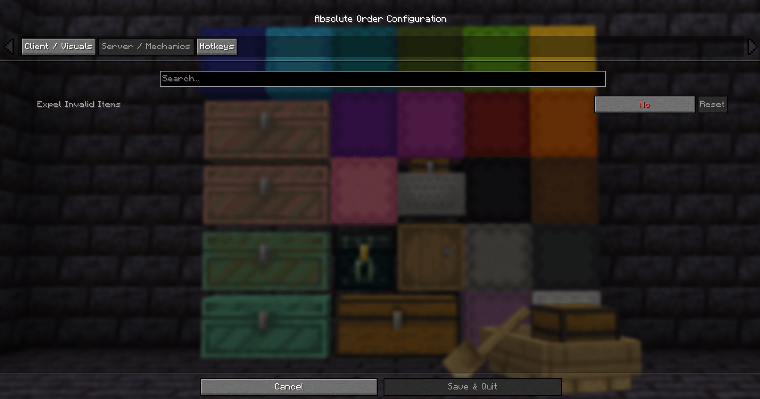 Thumbnail Control chest mechanics by deciding if invalid items are physically expelled from filtered slots or just prevented from re-entering. ⚙️