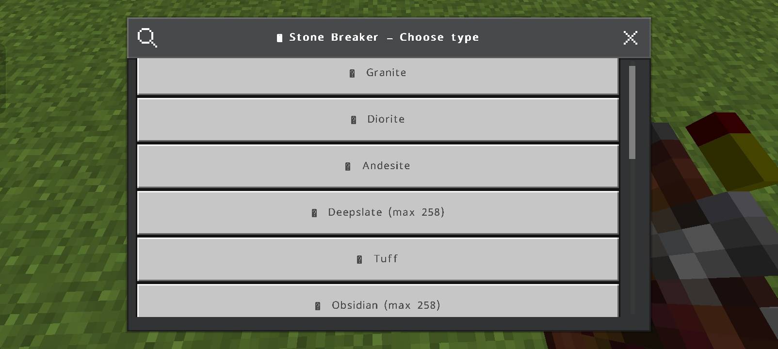 Thumbnail Safely mine massive stone veins. Note: Heavy blocks like Deepslate and Obsidian are restricted from "Unlimited" mining to protect your world from lag!