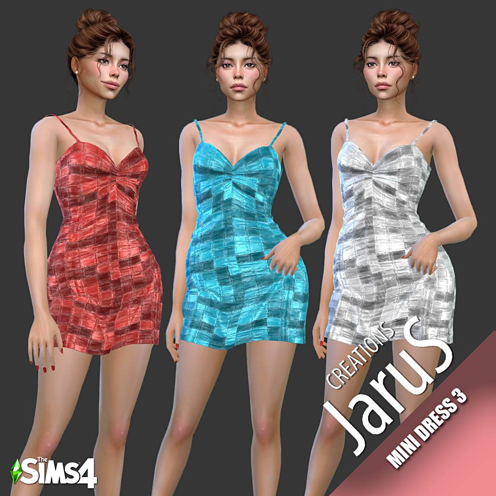 Mini Dress 3 - The Sims 4 Create a Sim - CurseForge