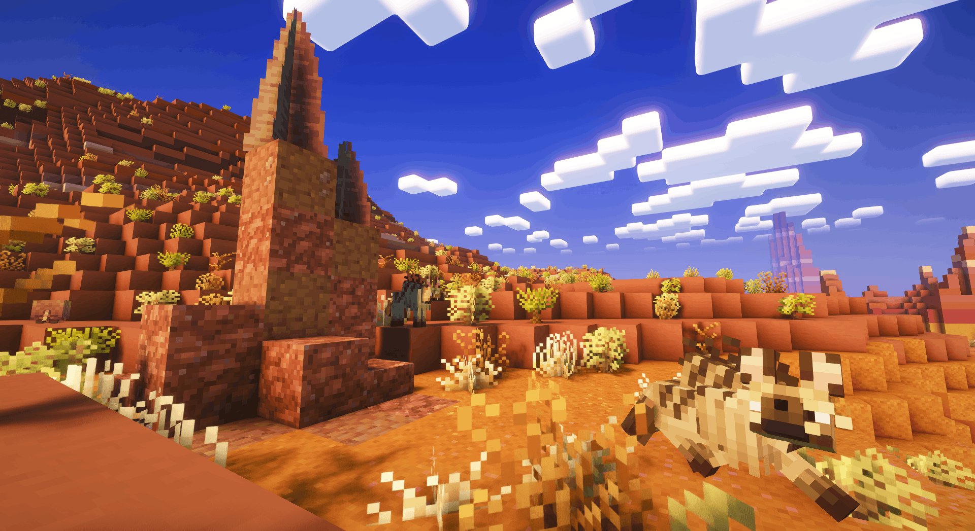 Thumbnail Just because "aardwolf" has "wolf" in it doesn't mean it's an actual canine, Mojang. Still looks cool, though.