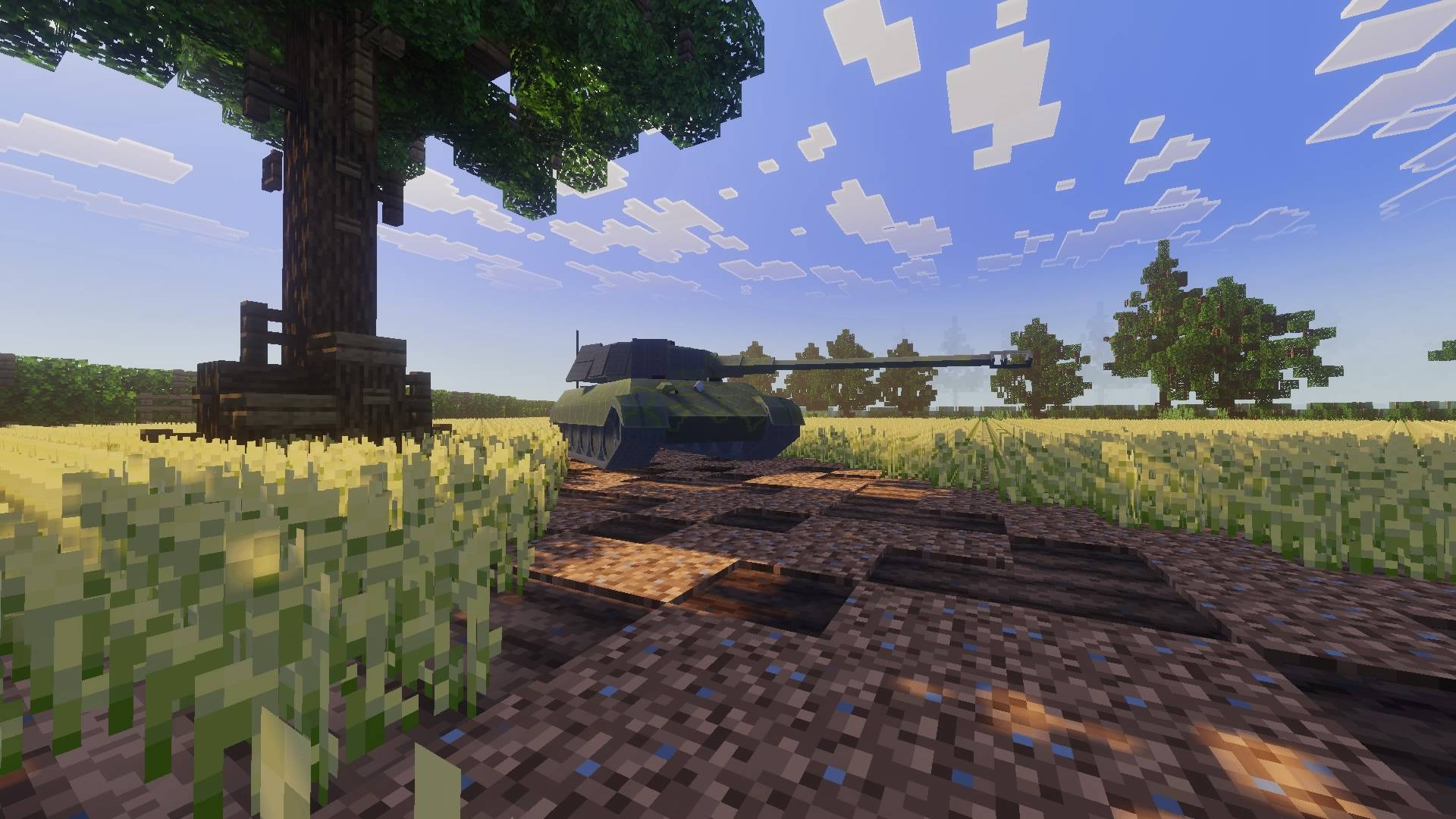 Minecraft military war addon WW2