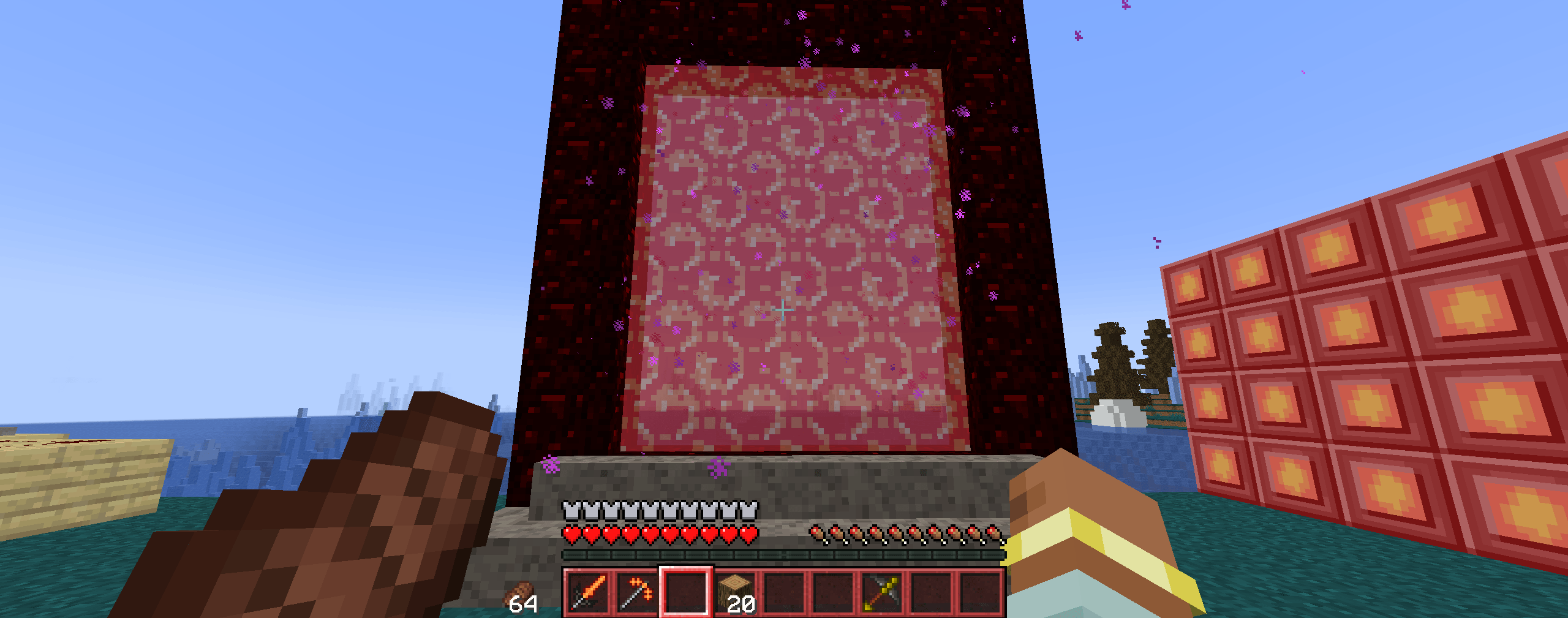 Thumbnail The portal to access miner dimension, build with withered obsidian powered by paladium blocks