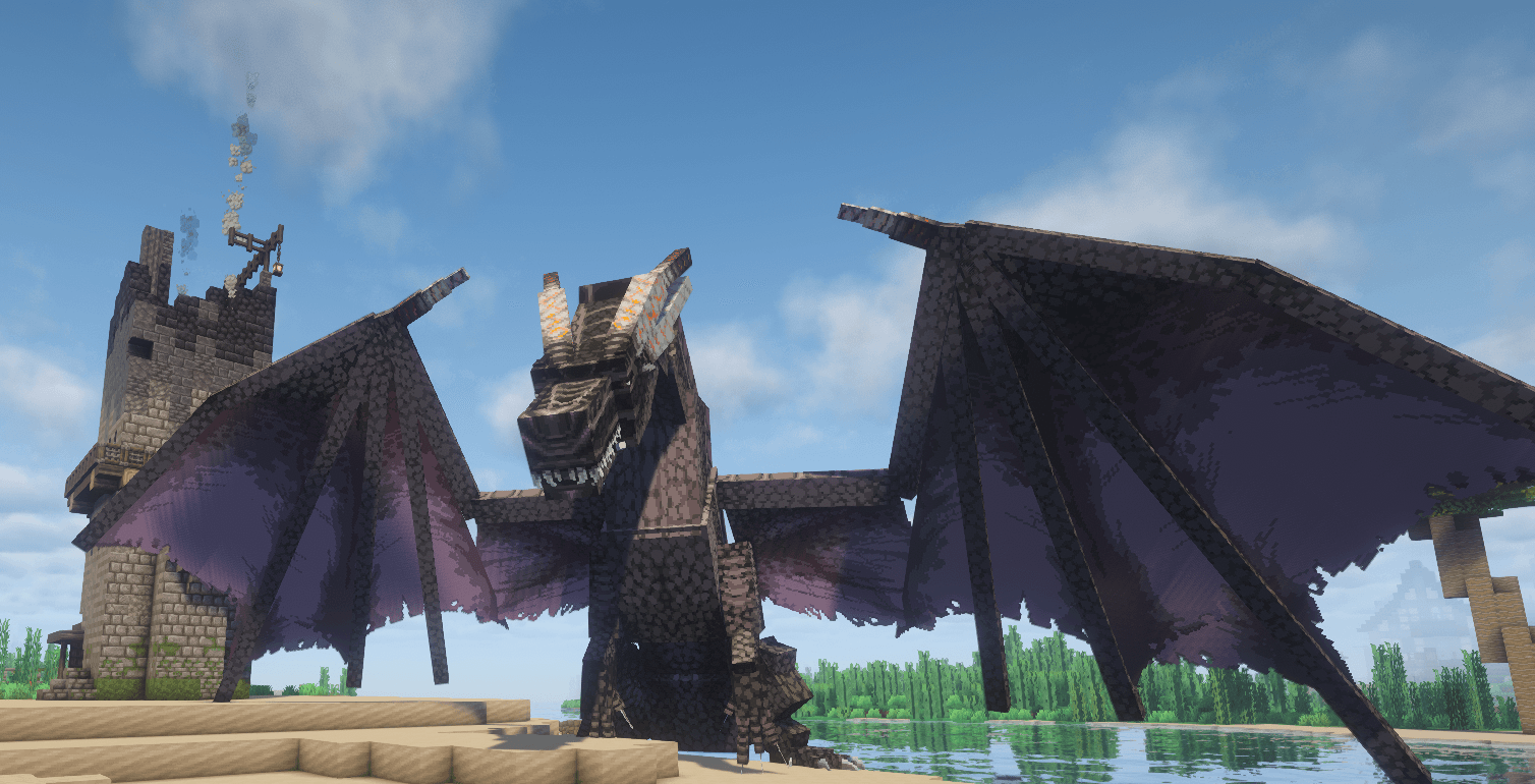 Ignivorus dragon from Saint's Dragons