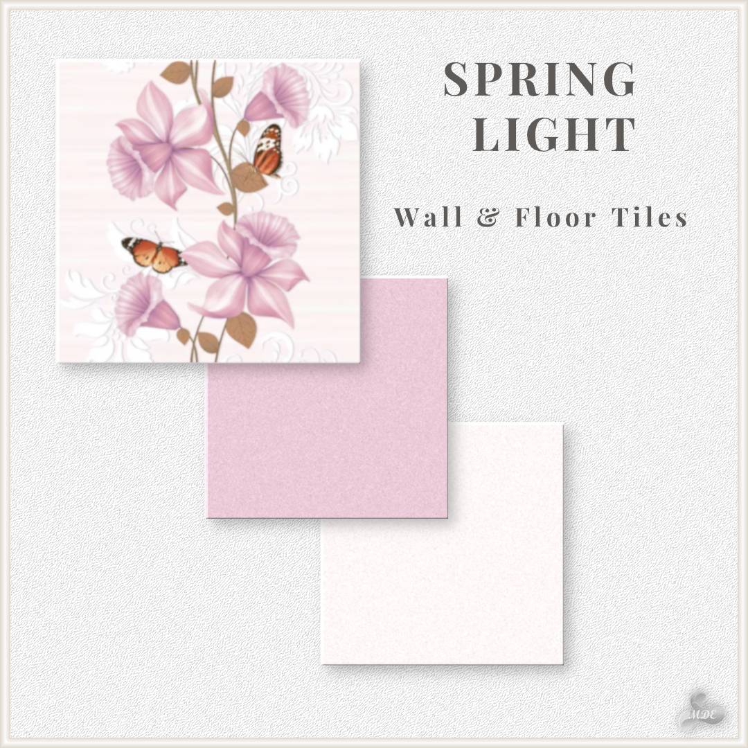 Spring Light April Bloom Tiles
