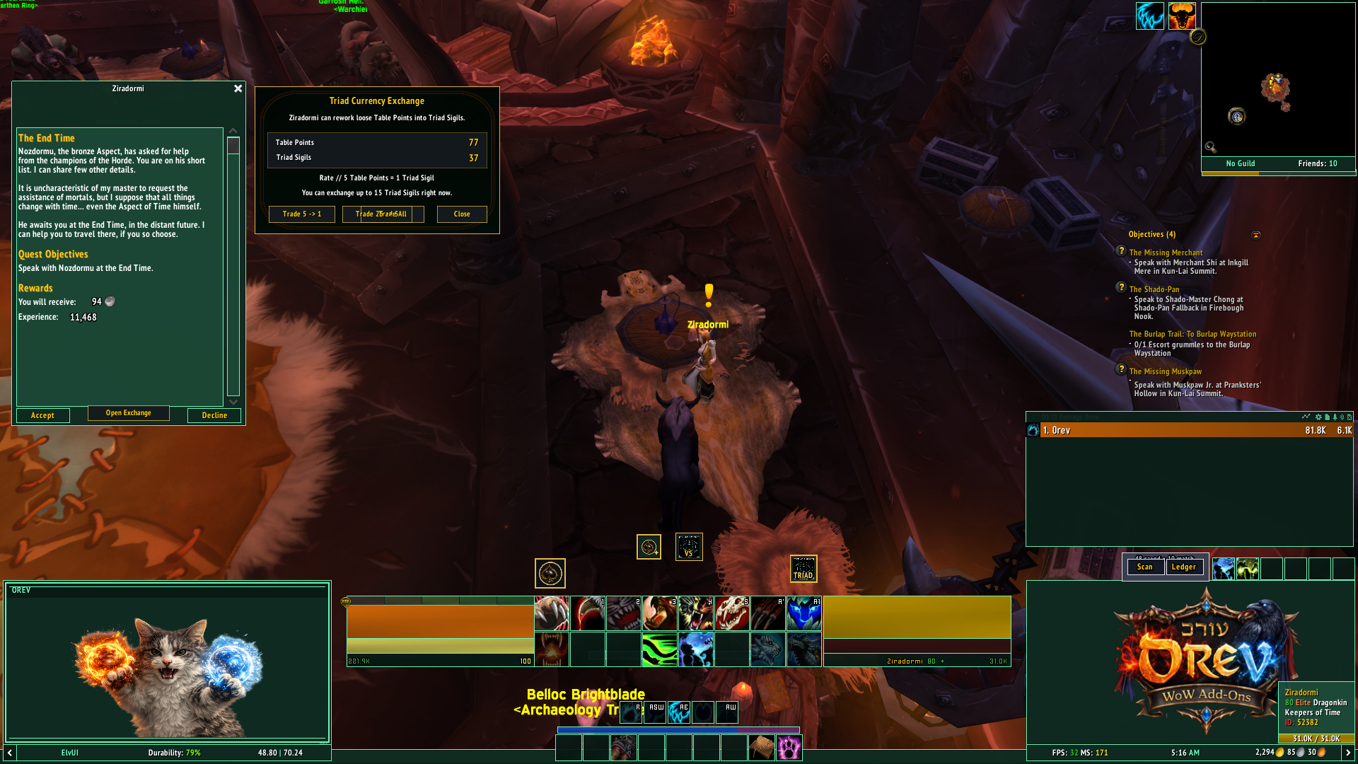 Thumbnail Ziridormu - Table Points and Triad Sigils Exchange