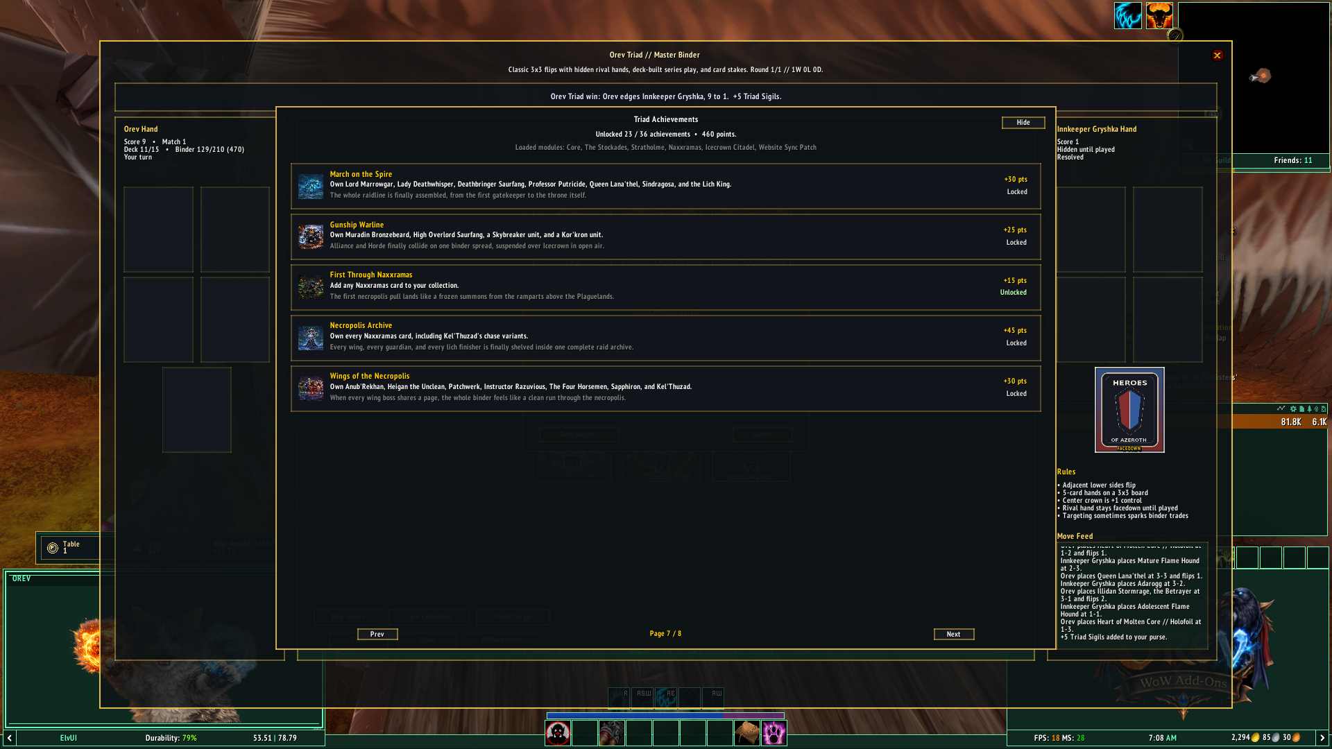 Thumbnail Achievements are implemented and tracked.