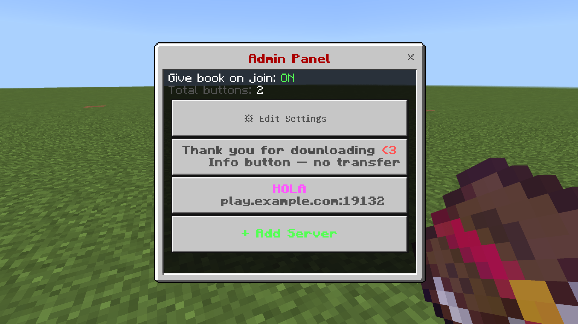 Admin Panel