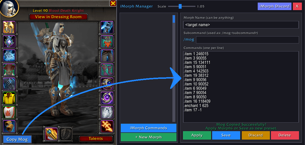 Copy Mog Feature