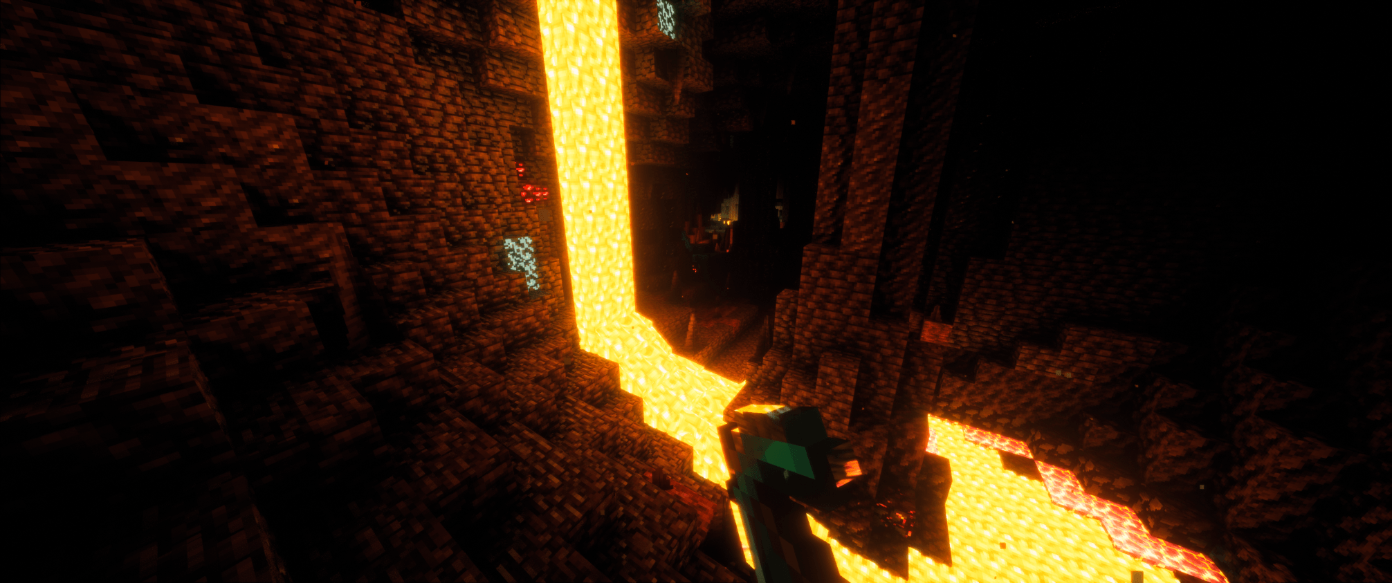 Solid Ground encourages you to utilize the massive cave systems generated by the world, turning early-game resource gathering into a journey of exploration rather than a monotonous grind.