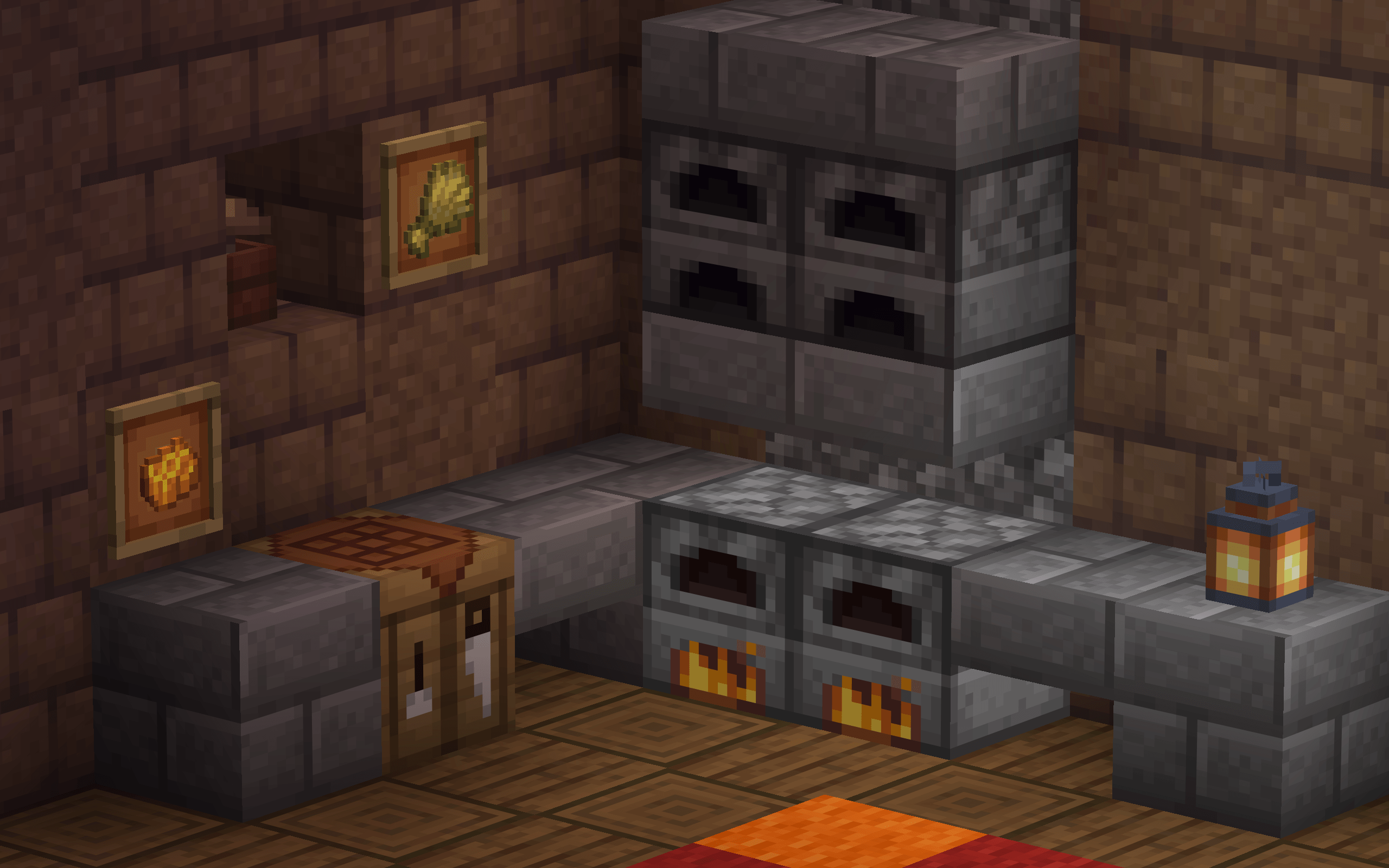 The furnace its a bit more pretty... and animated!