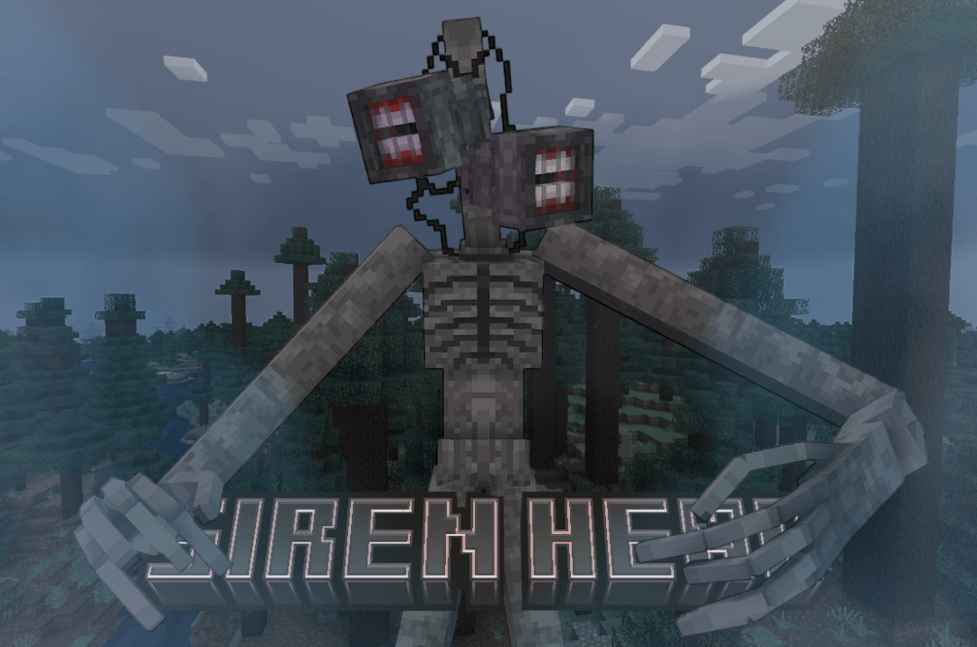 NEW SIREN HEAD Minecraft PE Addons