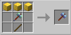 Thumbnail 3 Gold Block
1 Simple Blacksmith Hammer
1 Stick