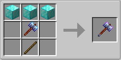Thumbnail 3 Diamond Block
1 Intermediate Blacksmith Hammer
1 Stick
