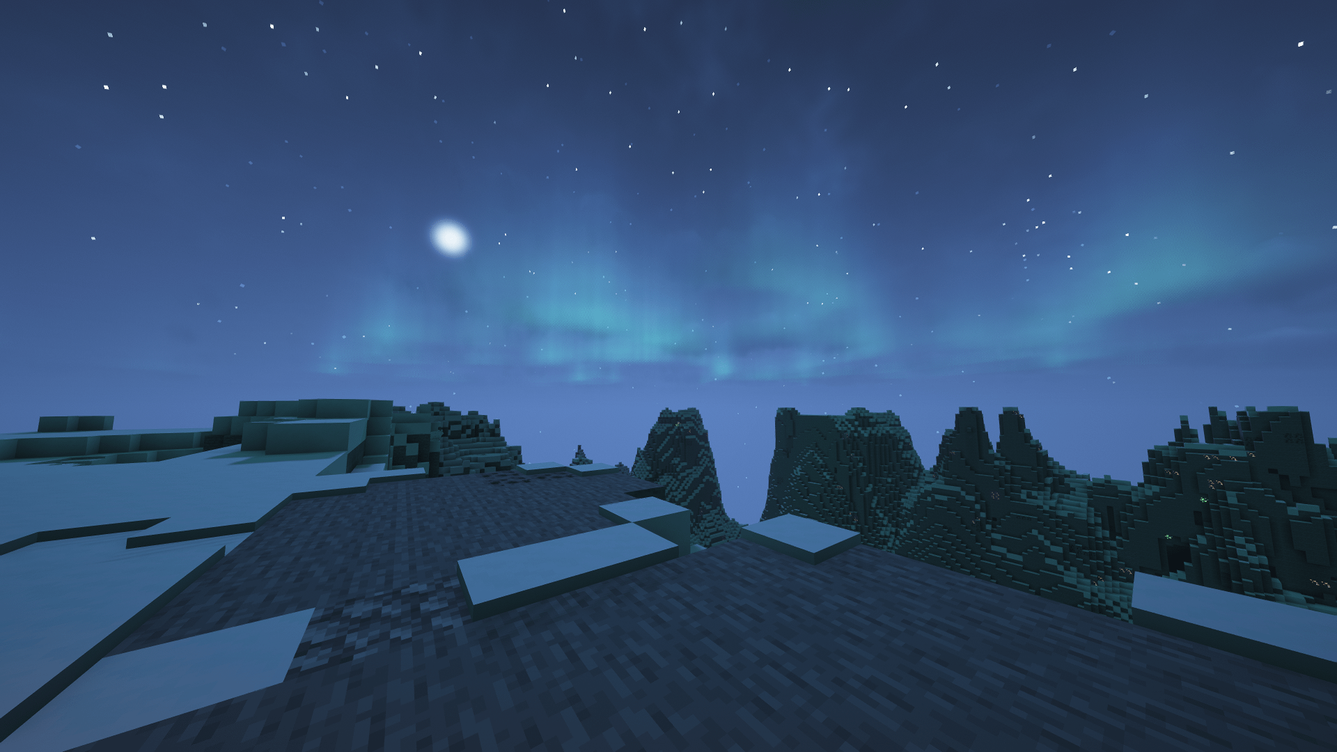 Thumbnail Landscape:Snow_Montains (Night) Test the skins here!