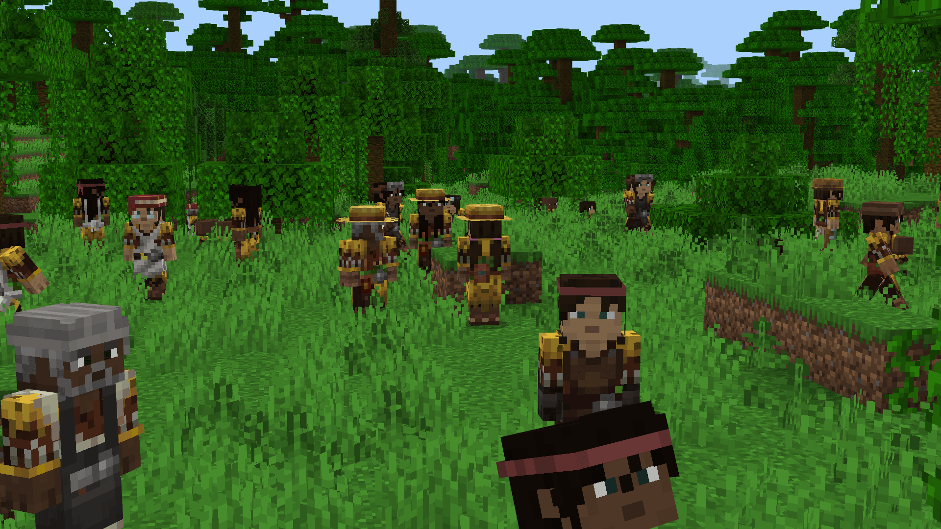 Vanilla Humanoid Villagers screenshot 6 - villager variation designs