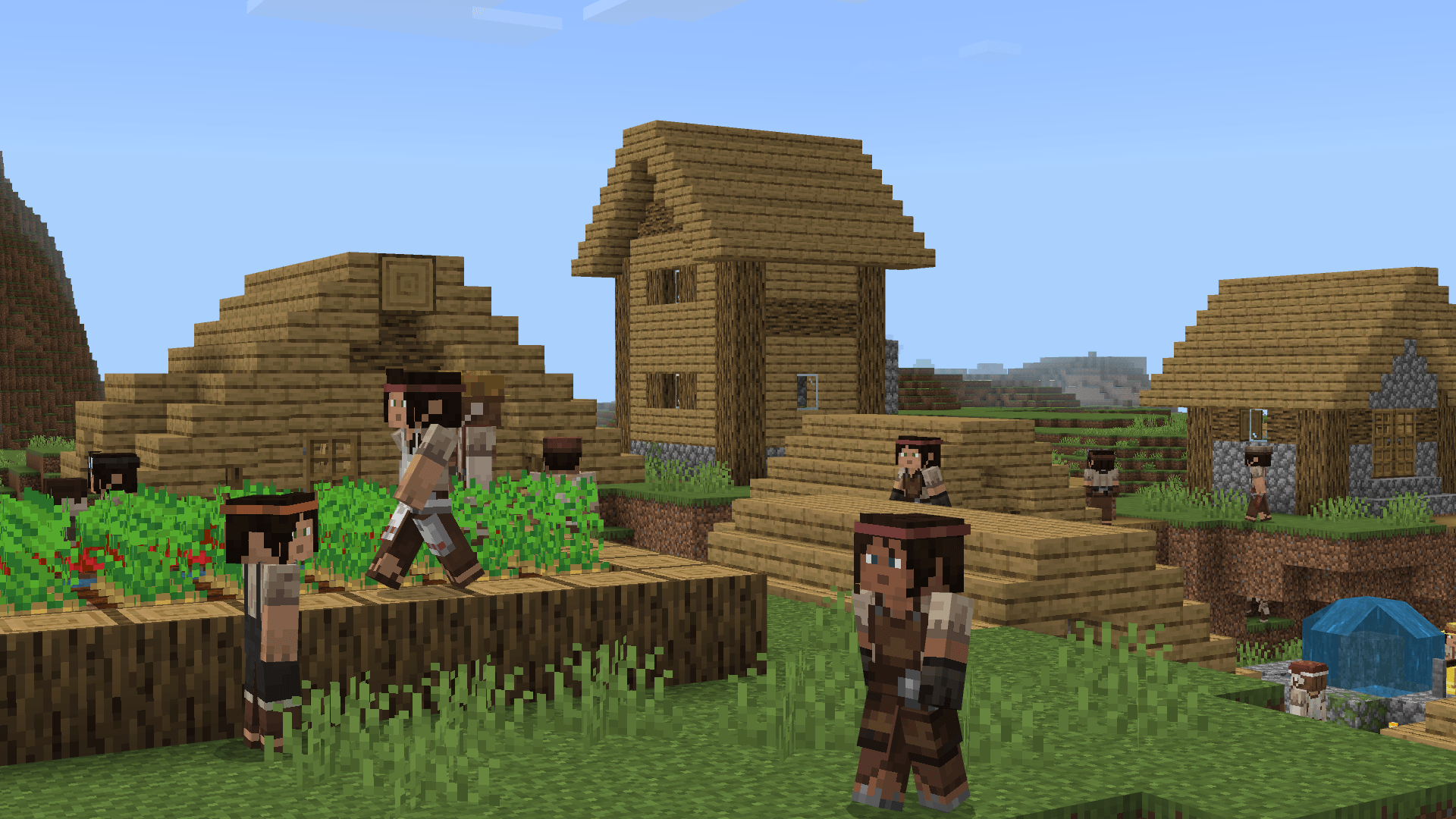 Vanilla Humanoid Villagers screenshot 3 - realistic villagers Minecraft
