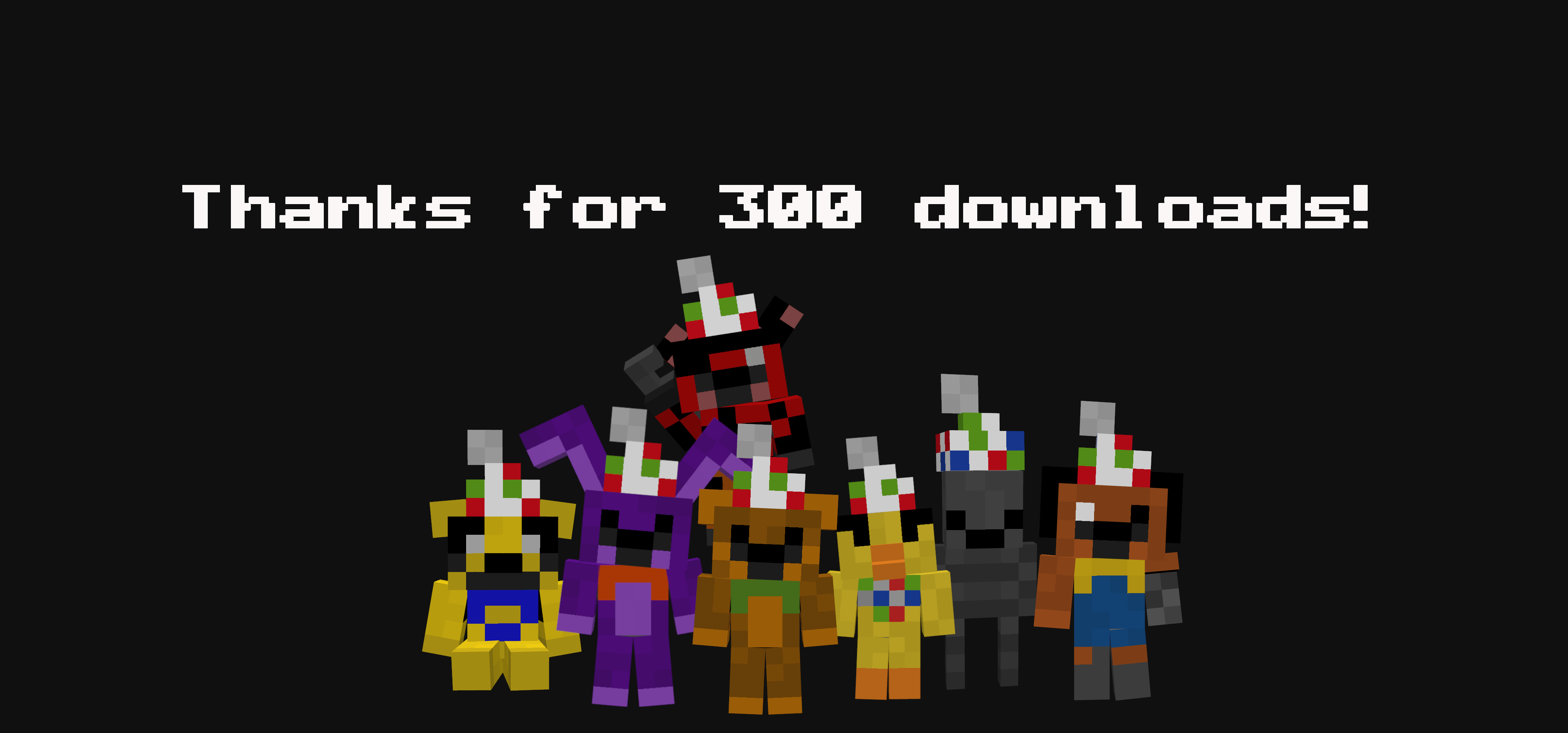 Thanks For 300 Downloads Poster!