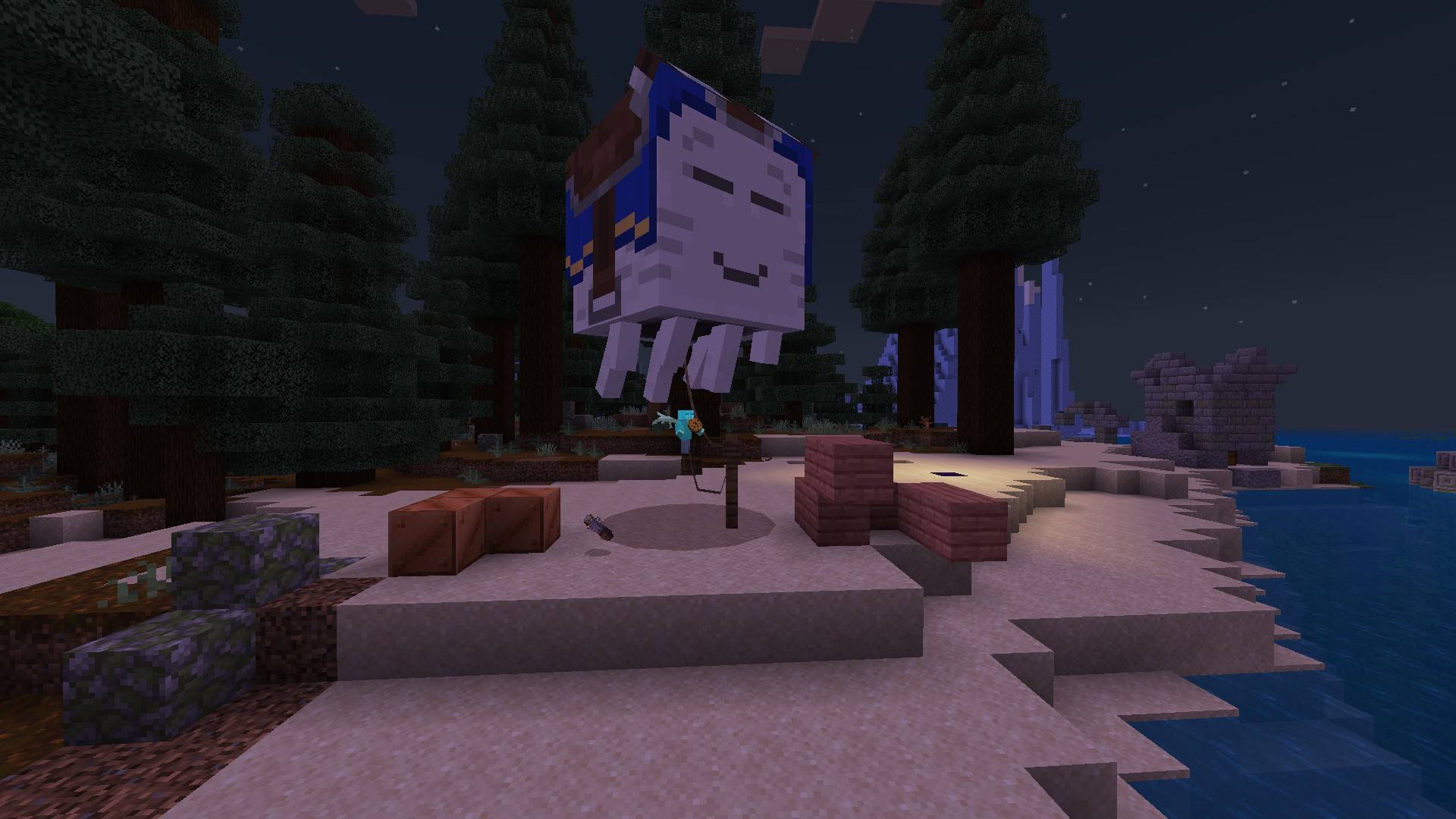 Some textures shown ;p (Happy Ghast, Allay, Mangrove wood, and Copper)