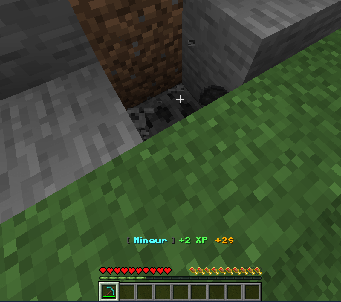 A look at the notification sent in game when you receive some xp and money