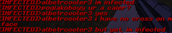 infected font