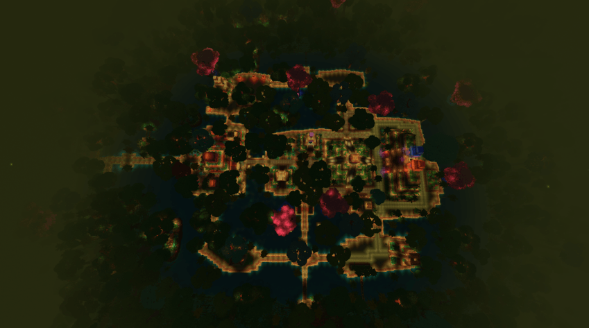 Thumbnail Aerial view of the Tenochtitlan Aztec dungeon