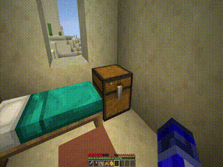 Waxed Item Frame Usage Example