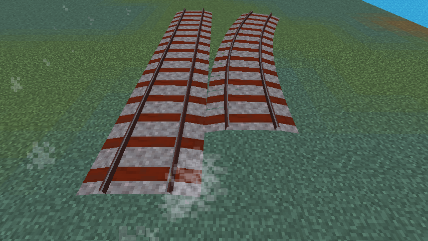 Low Poly Track end on