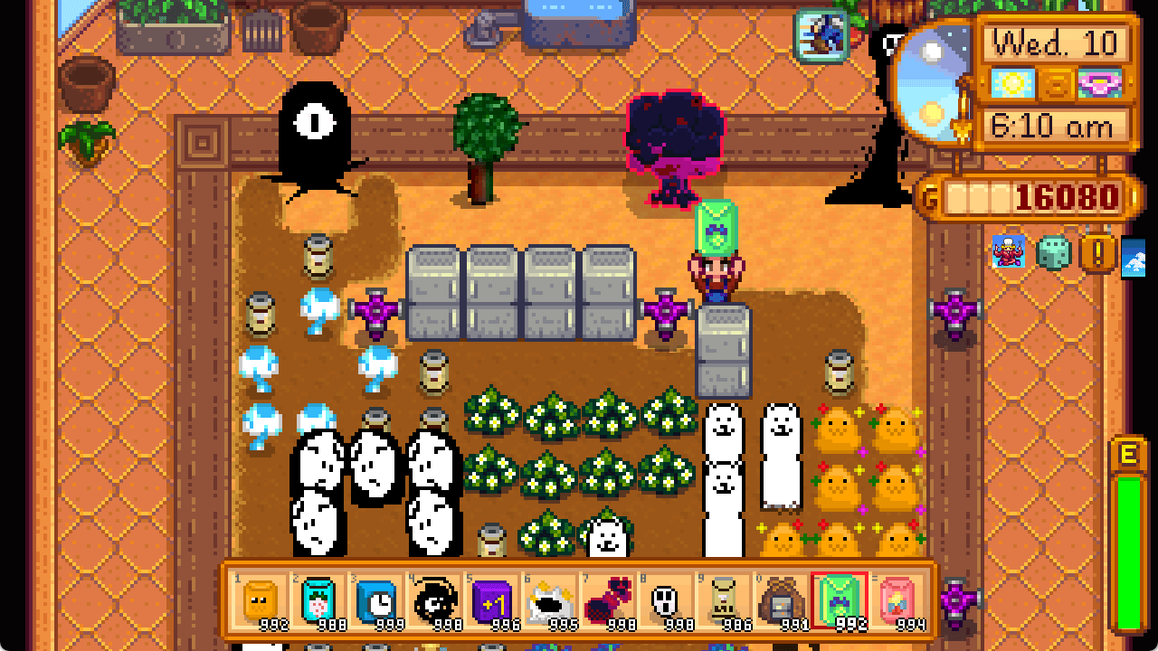 Thumbnail Strange crops and crossover content from different mods.