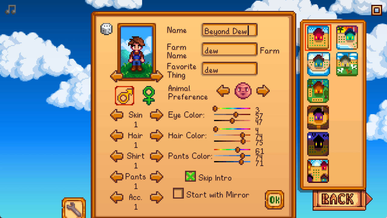 Thumbnail Choose mine monsters as unique pet options.